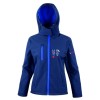 LES P'TITS HEROS VESTE CAPUCHE FEDERATION NAVY ADULTE FEMME