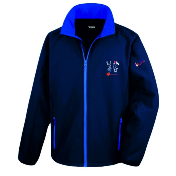 LES P'TITS HEROS VESTE FEDERATION NAVY ADULTE HOMME