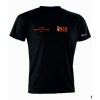 ACS NOUVEL ENVOL TEE-SHIRT ENTRAINEMENT COMPETITION NOIR ADULTE UNISEXE