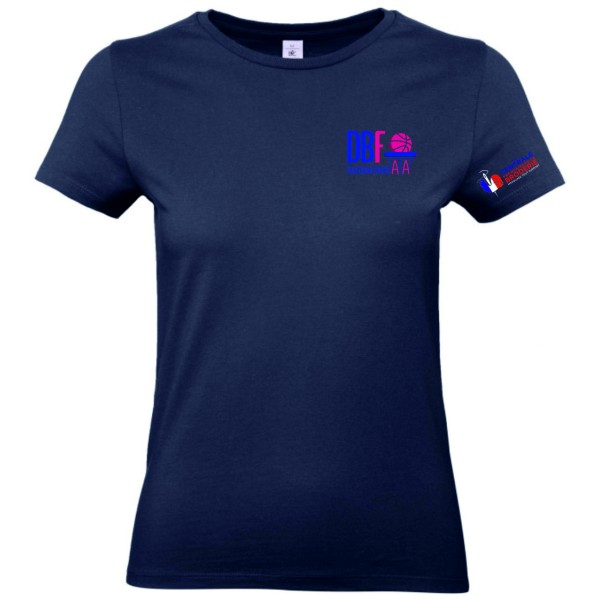 DOUAI BASKET FEMININ TEESHIRT FEMME NAVY