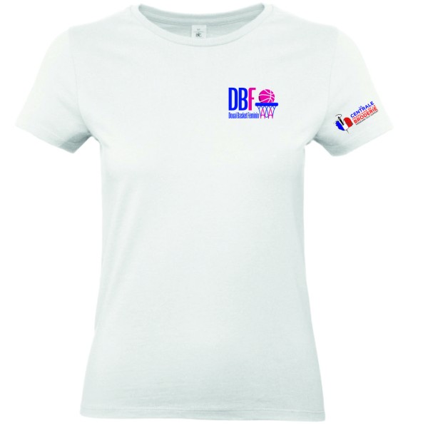 DOUAI BASKET FEMININ TEESHIRT FEMME BLANC