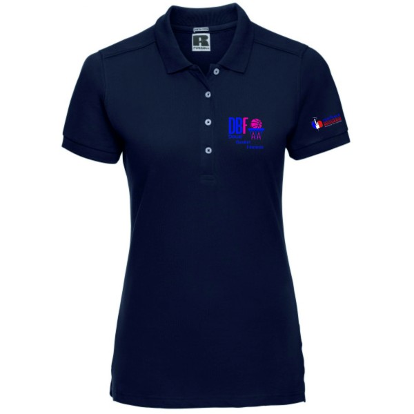 DOUAI BASKET FEMININ POLO FEMME NAVY