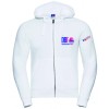 DOUAI BASKET FEMININ SWEAT ZIPPÉ BLANC HOMME